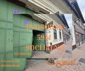 Dvosoban - 59m2 - Socijalno !